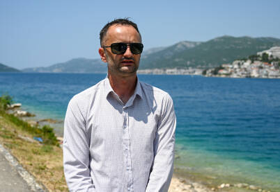 Nikola Prkačin, predsjednik Turističke zajednice Neum. Nikola Prkačin, predsjednik Turističke zajednice Neum.