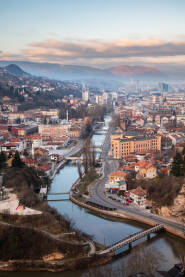 Sarajevo Pogled na Sarajevo
