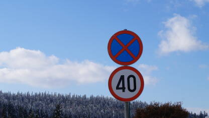 Zabranjeno zaustavljanje i parkiranje, ograničenje 40.