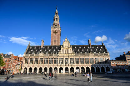 Leuven, Belgija. Zgrade u centru grada. Leuven, Belgija. Zgrade u centru grada.