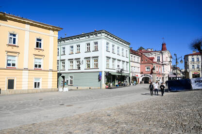 Przemyśl, Poljska. Zgrade u starom gradu.