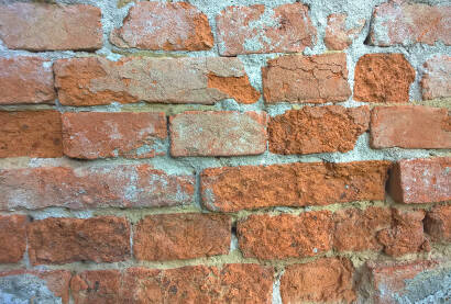 zid od sitne crvene cigle tekstura