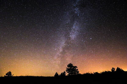 Noćno nebo iznad Stare planine
