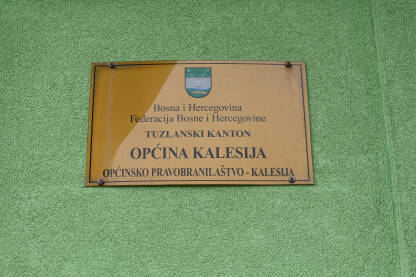 Općina / opština, Kalesija Općina / opština, Kalesija, BiH. Općinsko pravobranilaštvo.