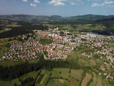 Kneževo Kneževo, panoramski snimak