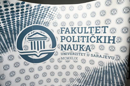Fakultet političkih nauka Univerziteta u Sarajevu.  Logo Fakulteta političkih nauka. FPN