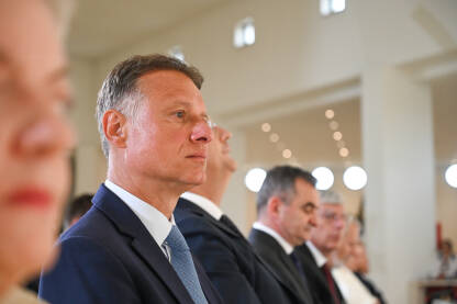Gordan Jandroković, predsjednik Sabora Republike Hrvatske. Gordan Jandroković, političar i predsjednik Sabora Republike Hrvatske.