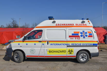 Vozilo hitne pomoći u Slovačkoj Ambulantno vozilo u Slovačkoj.