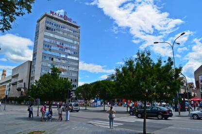 Ulica Kralja Petra I Karađorđevića, koja je centralna gradska ulica u Banjaluci.