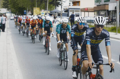 Učesnici Biciklističke utrke, Tour of Bosnia and Herzegovina 2026 godine, etapa kroz Jablanicu.