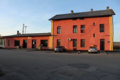 Željeznička stanica Prijedor Objekti i infra struktura na željezničkom čvoru Prijedor