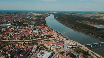 Brčko iz zraka Grad Brčko iz zraka