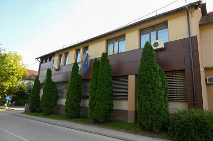 Zgrada opštine, Sapna Sapna: Zgrada opštine.