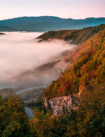 Brekovica Pogled sa starog grada Brekovica