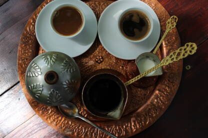 Tradicionalna bosanska kafa Tradicionalna bosanska kafa u bakrenom posuđu