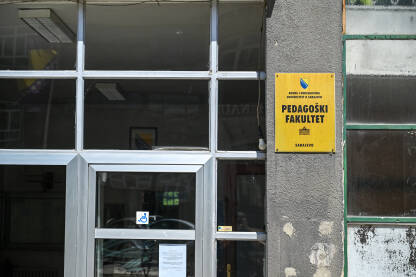 Pedagoški fakultet Univerziteta u Sarajevu. Zgrada Pedagoškog fakulteta.