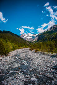 Plavo jezero Svajcarska