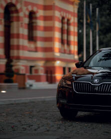 Škoda Automobil ispred gradske vijećnice u Brčkom