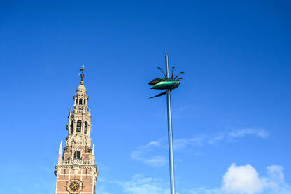 Leuven, Belgija. Zgrade u centru grada. Leuven, Belgija. Zgrade u centru grada.