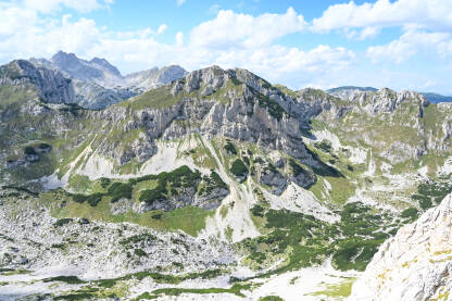 Planina Durmitor, Crna Gora Planinu Durmitor, Crna Gora. Litice i stijene na planini.
