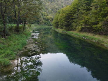 Rijeka Krušnica (Bosanska Krupa) Rijeka Krušnica kod Bosanske Krupe, snimljeno 26.9.2021.