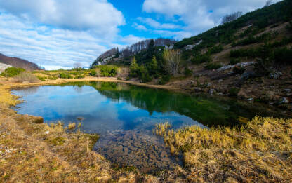 Platno jezero na Treskavici