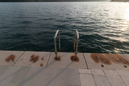 Neum Bosanskohercegovačko primorje van sezone, grad Neum