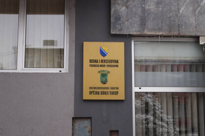 Tabla općinje Donji Vakuf, Srednjobosanski kanton, federacija