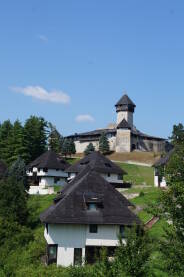 Velika Kladuša Pogled sa Starog Grada u Velikoj Kladuši
