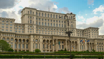 Rumunska zgrada skupštine. Državni parlament, Bukurešt.