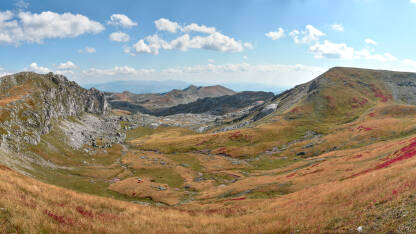 Planina Visočica Panorama, planina, priroda i oblaci