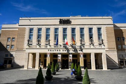 Rim, Italija: Rimska opera. Rim, Italija: Rimska opera. Teatro dell'Opera di Roma. Historijske građevine u gradu.