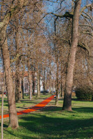 Trim staza u gradskom parku