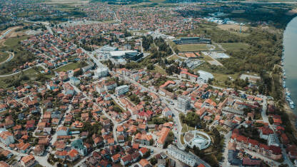 Brčko iz ptičije perspektive Grad Brčko iz ptičije perspektive