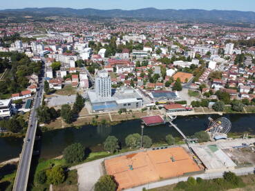 Grad Prijedor Panoramski snimak grada Prijedora