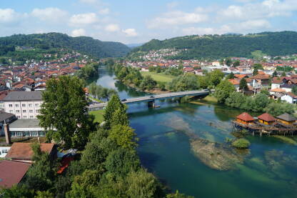 Pogled sa Stagro Grada na Bosanku Krupu