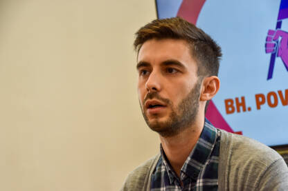 Mirza Halilčević Mirza Halilčević, član Organizacionog odbora Bh. povorke ponosa.