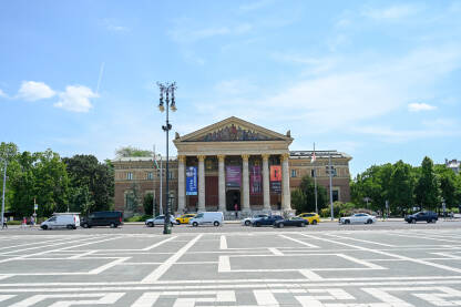 Budimpešta, Mađarska: Kunsthalle. Dvorana umjetnosti. Műcsarnok.