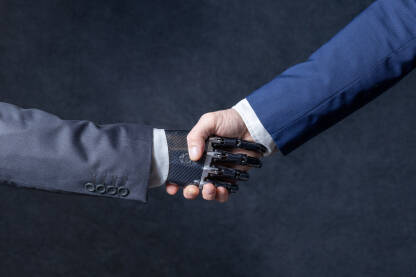 Muškarac sa protetičkom rukom se rukuje. Zapošljavanje OSI. 

Fotografija besplatna za ilustrovanje medijskih sadržaja o OSI, svako drugo korištenje je zabranjeno. 

Autor: Amel Uzunović