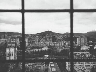 Sarajevo Hum Pogled na Hum iz nebodera