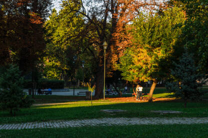 Gradski park Gradski park u Tuzli.
