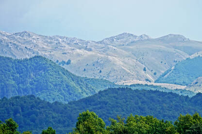 Pogled prema planini Visočici