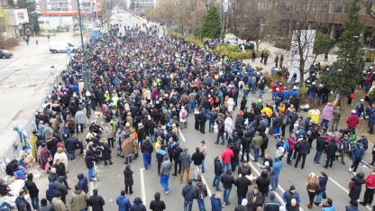 Protesti rudara u Sarajevu 2021.