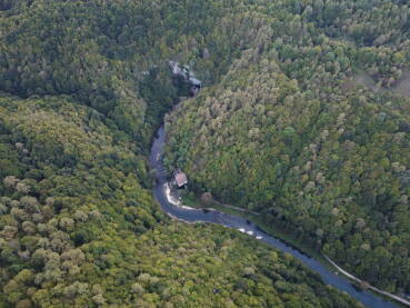 Rijeka Krušnica kod Bosanske Krupe, snimljeno 26.9.2021.