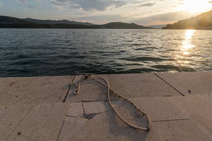 Bosanskohercegovačko primorje van sezone, grad Neum