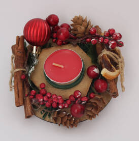 novogodisnji svijecnjak