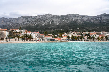 Gradac, Jadransko more Gradac. Jadransko more, Hrvatska.