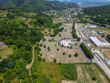 Memorijalni centar Srebrenica Memorijalni centar Srebrenica, Potočari, BiH.