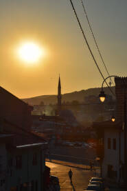 Alifakovac Zalazak sunca sa Alifakovca