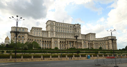 Rumunska zgrada skupštine. Državni parlament, Bukurešt.